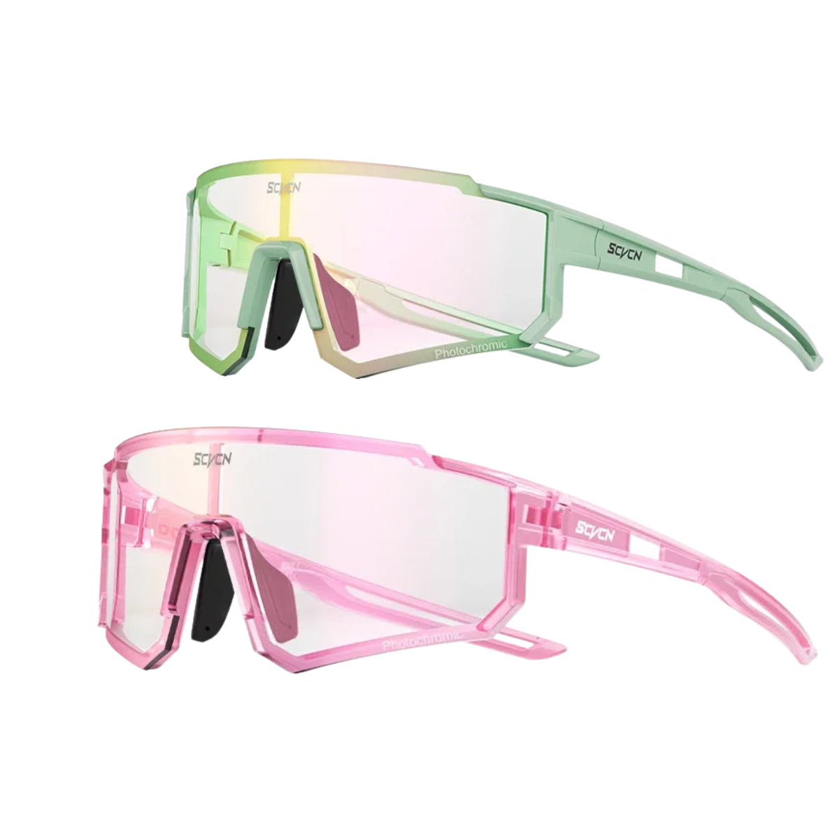 Kit 2 Blaze - Óculos de Sol Esportivo Fotocromático SCVCN