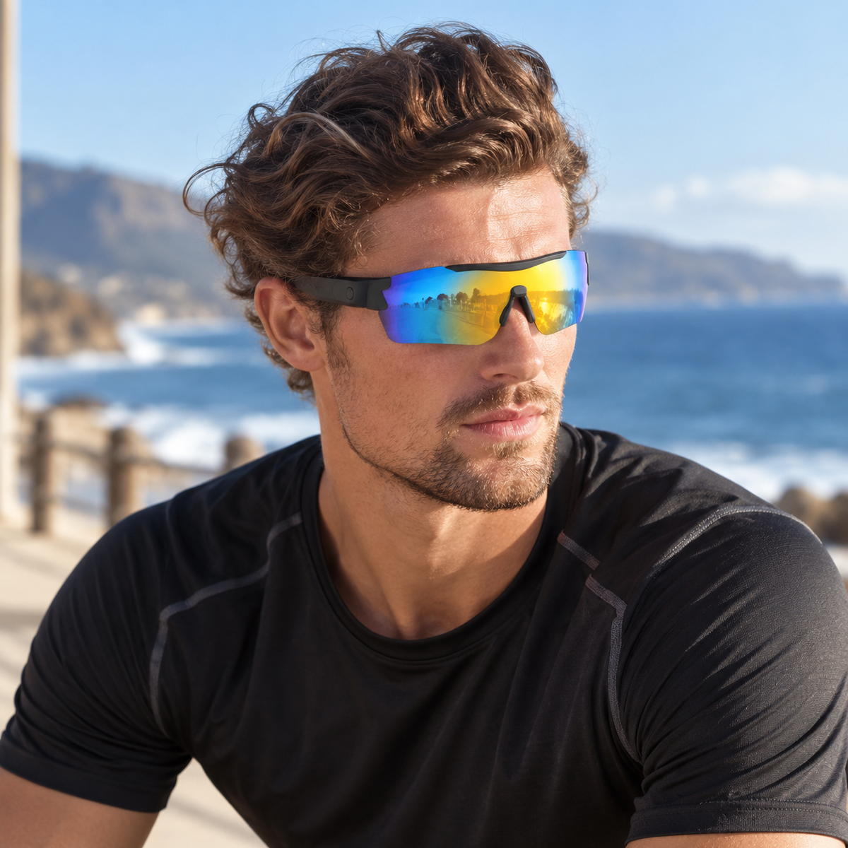 Sonic – Óculos Esportivo Inteligente com Áudio Bluetooth