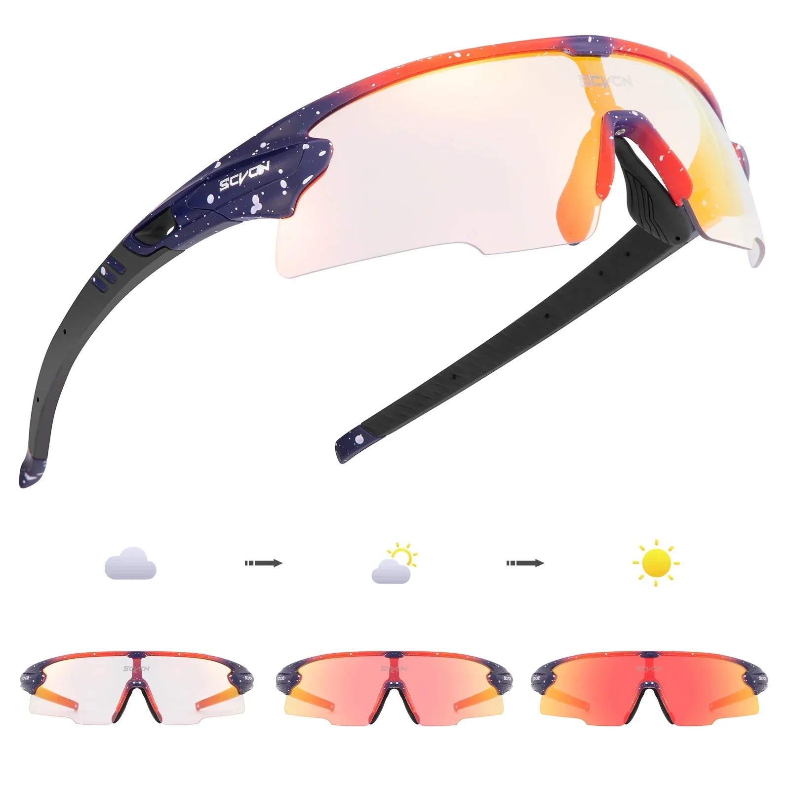 Phantom – Óculos de Sol para Corrida Ciclismo e Beach Tennis