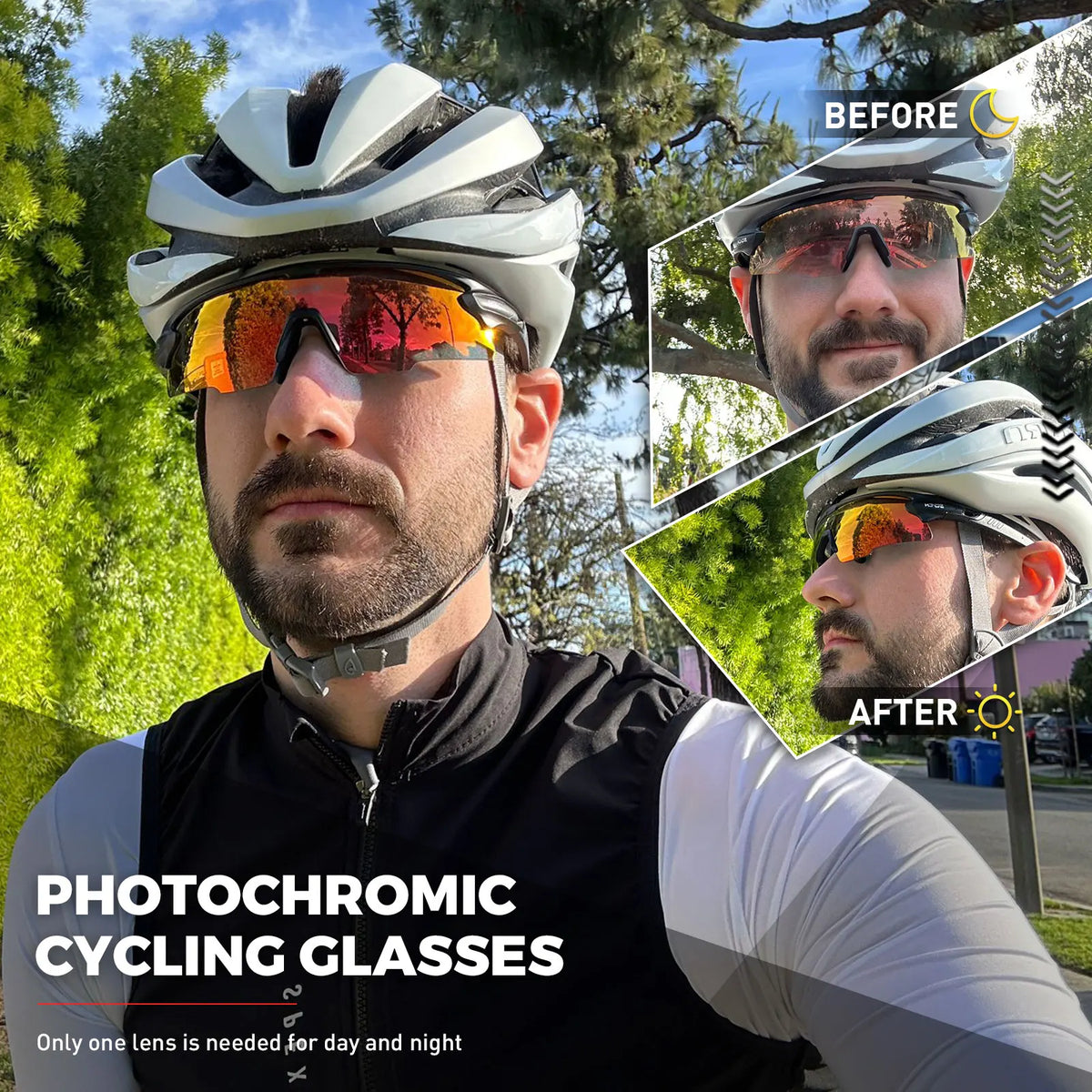 Phantom – Óculos de Sol para Corrida Ciclismo e Beach Tennis